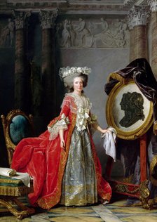 Princess Marie Adélaïde of France (1732-1800). Artist: Labille-Guiard, Adélaïde (1749-1803)