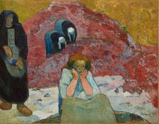 The Wine Harvest, Human Misery, 1888. Creator: Gauguin, Paul Eugéne Henri (1848-1903).