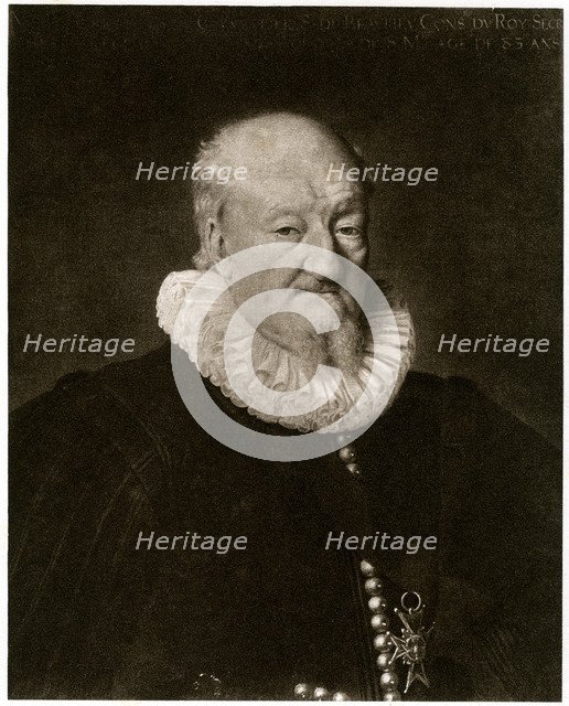 'Portrait of Martin Ruzé de Beaulieu', (1927).Artist: Frans Pourbus the Younger