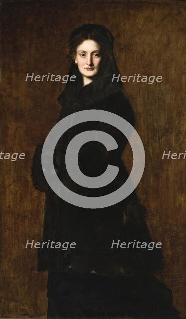 Portrait of Madame Paul Duchesne-Fournet (image 2 of 5), 1879. Creator: Jean Jacques Henner.