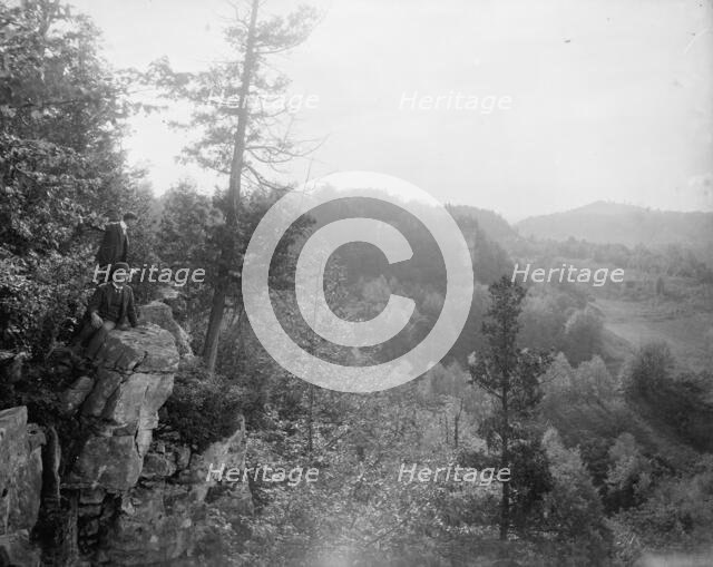 Cave Cliff, near Jamesville, N.Y., The, between 1900 and 1906. Creator: Unknown.