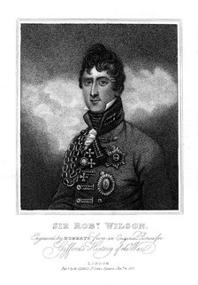 Robert Thomas Wilson, English soldier and military writer, 1817. Artist: Anon