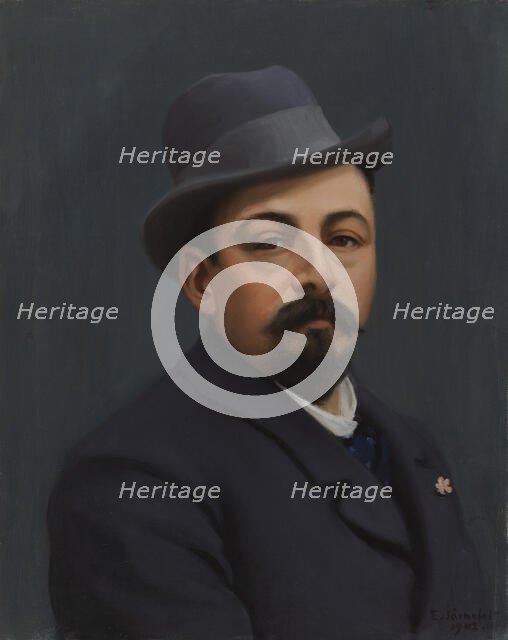 Nicolas Sinebrychoff. Creator: Eero Jarnefelt.