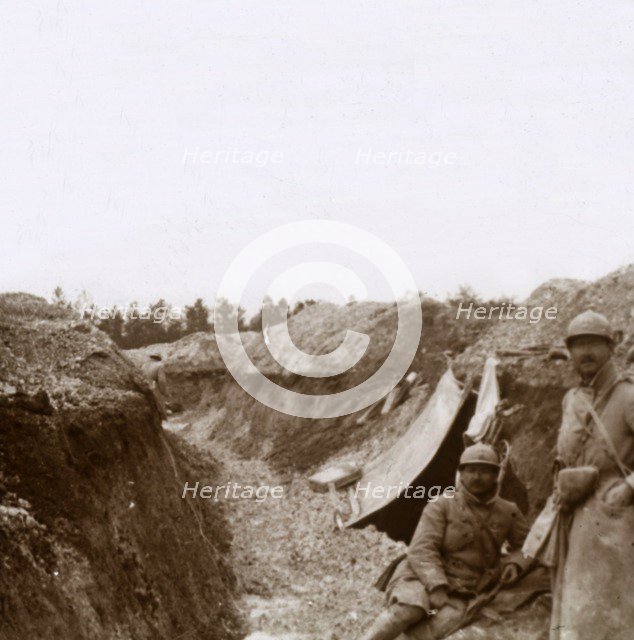 Bois de la Grille, northern France, c1914-c1918. Artist: Unknown.