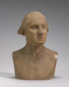 George Washington, model 1785, cast 1849/1859. Creator: Clark Mills.