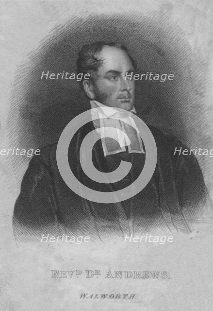 'Reverend Dr. Andrews, Walworth', 1828. Creator: G Parker.