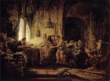 'The Parable of the Labourers in the Vineyard', 1637. Artist: Rembrandt Harmensz van Rijn    