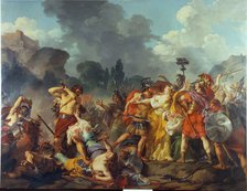 The Rape of the Sabine women, 1781.