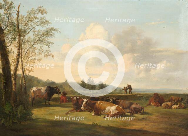 Landscape with Cattle, 1816. Creator: Pieter Gerardus van Os.