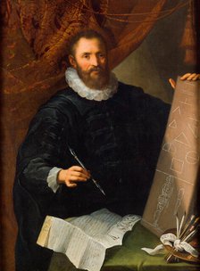 Portrait of Girolamo Muziano , 1695. Creator: Ghezzi, Giuseppe (1634-1721).
