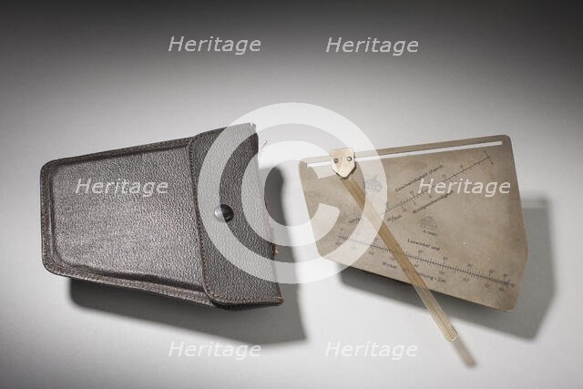 Plotter, Drift, ca. 1918. Creator: CP Goerz.