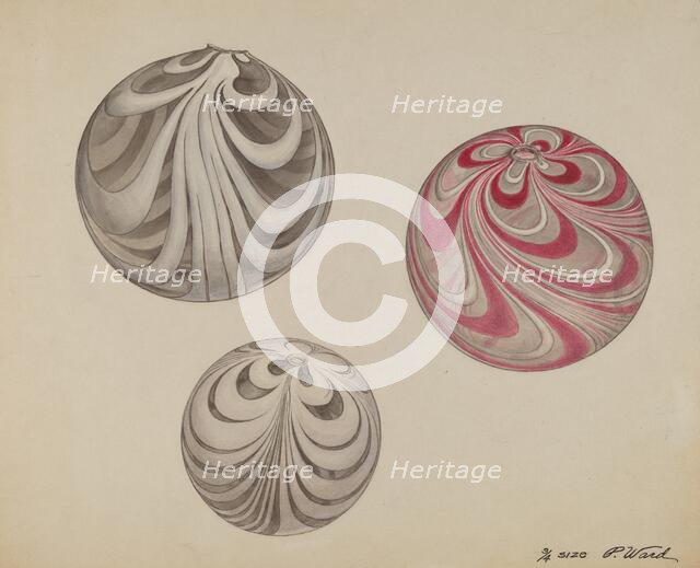 Witch Ball, c. 1937. Creator: Paul Ward.