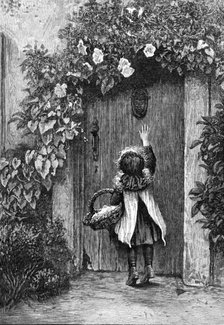 "Not Tall Enough!" by Arthur Hopkins...Royal Society of Painters in Water Colours, 1881. Creator: Unknown.