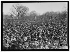 Crowd At U.S. Capitol, Washington, D.C., between 1910 and 1921. Creator: Harris & Ewing.