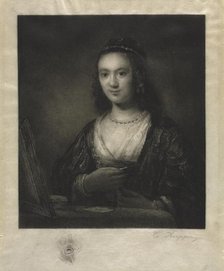 Portrait of a Woman. Creator: Carl Köpping (German, 1848-1914).