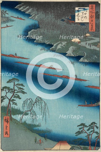 Kawaguchi, 1857., 1857. Creator: Ando Hiroshige.