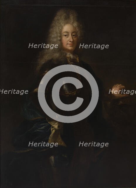 Portrait of a Nobleman in Armour, c1718. Creator: Adam Manyoki.