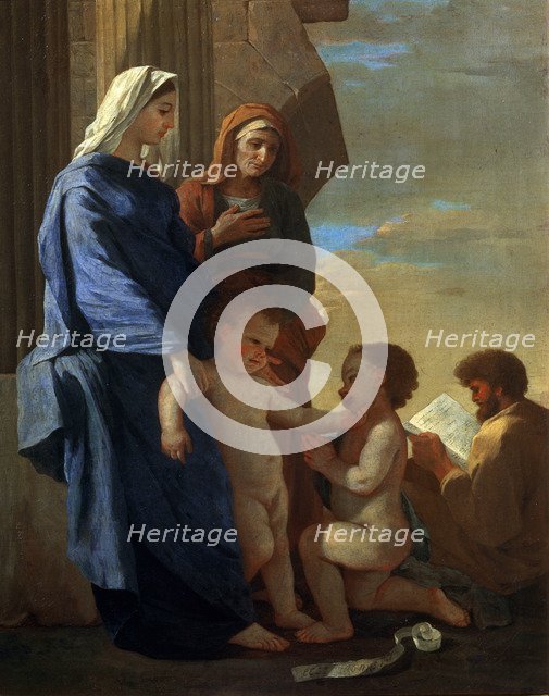 'The Holy Family', early 17th century. Artist: Nicolas Poussin