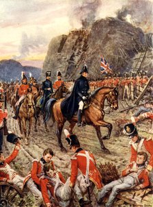 'The Duke of Wellington at the Siege of Badajos', c1900. Creator: Howard Davie.