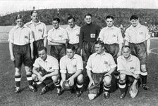 British Olympic football team, Berlin Olympics, 1936. Artist: Unknown