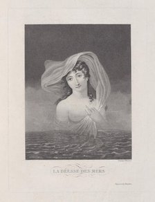 La Déesse des Mers, 1775-1832. Creator: Philibert Louis Debucourt.