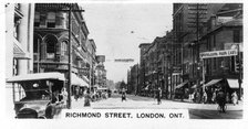 Richmond Street, London, Southwestern Ontario, Canada, c1920s. Artist: Unknown