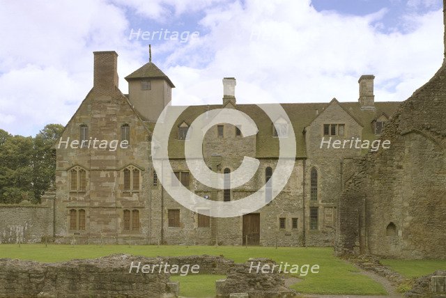 Wenlock Priory, Much Wenlock, Shropshire, 1998. Artist: J Bailey