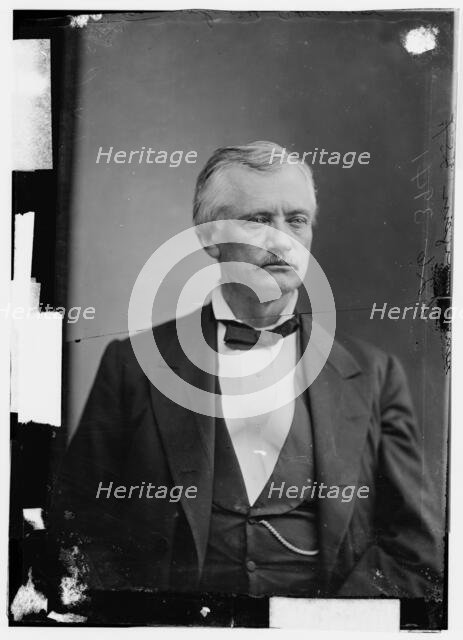 John Tyler Morgan of Alabama, between 1870 and 1880. Creator: Unknown.