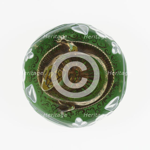 Paperweight, Saint-Louis, c. 1848-55. Creator: Saint-Louis Glassworks.