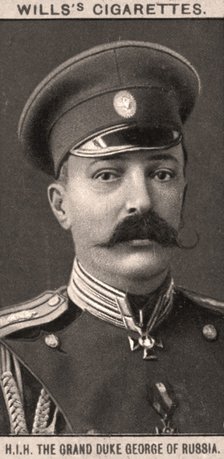 H.I.H The Grand Duke George of Russia, 1908.Artist: WD & HO Wills