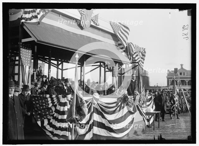 Fort Myer Officers Training School, between 1916 and 1918. Creator: Harris & Ewing.