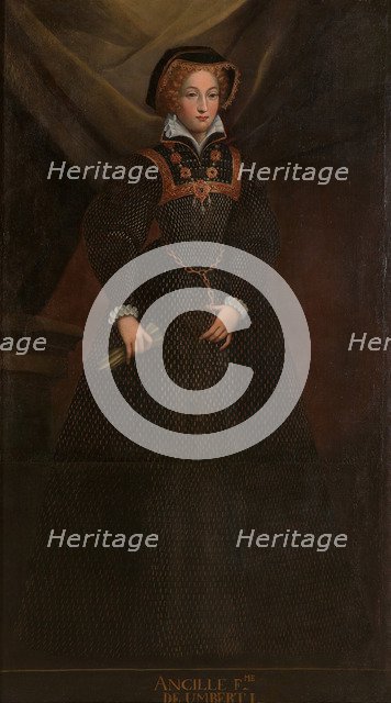 Ancilla, wife of Humbert I of Savoy. Artist: Anonymous 