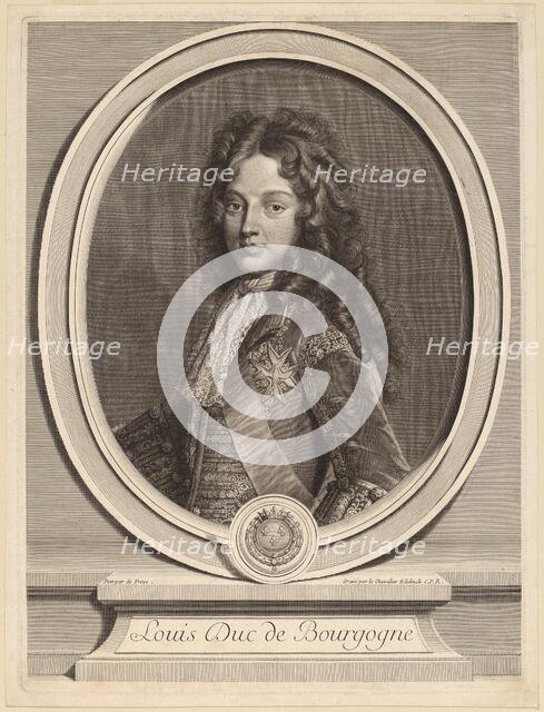 Louis, Duke of Burgundy. Creator: Gerard Edelinck.