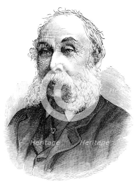 The late Sir Samuel Marling, Bart., 1883. Creator: Unknown.