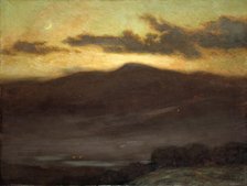 Sunset, Mount McIntyre, 1907. Creator: James Henry Moser.