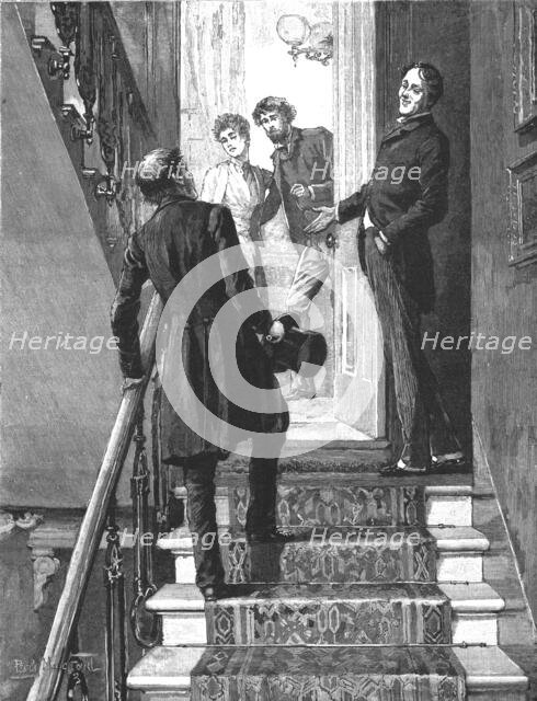 '" Madame Leroux"; By Francis Eleanor Trollope; The two persons whose dancing had been...', 1890. Creator: Percy Macquoid.