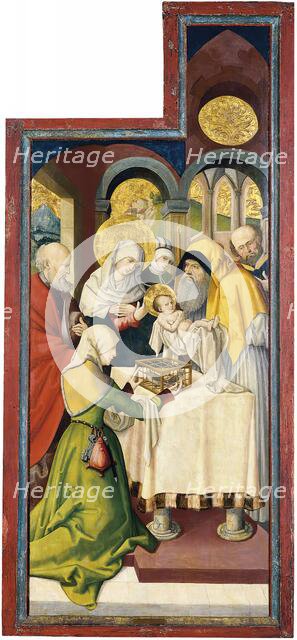 The Presentation in the Temple (Interior right wing), 1515. Creator: Anon.