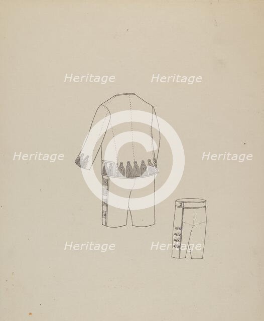 Boy's Suit, 1935/1942. Creator: Nancy Crimi.