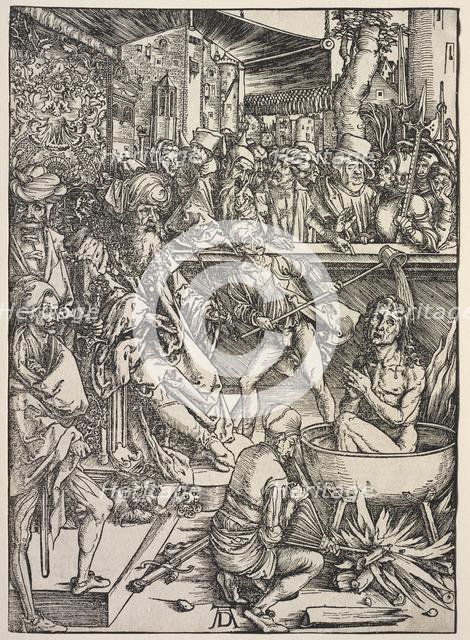 Revelation of St. John: Martyrdom of St. John, 1511. Creator: Albrecht Dürer (German, 1471-1528).