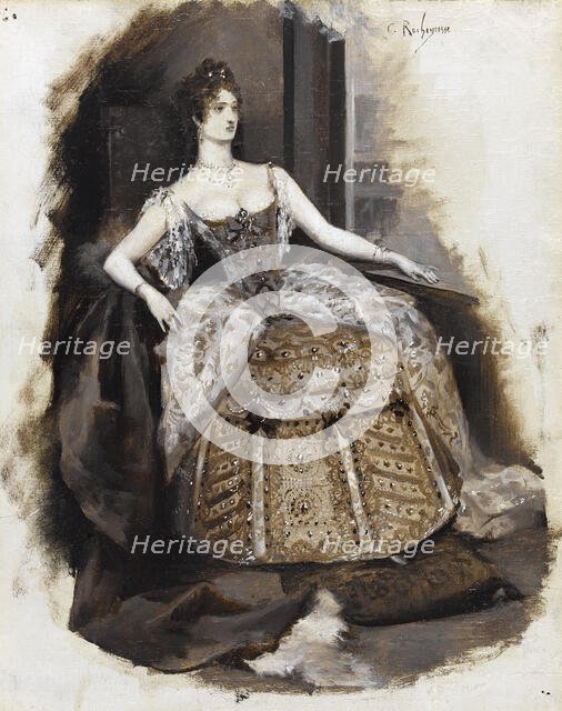 Duchess Josiane, c1886. Creator: Georges Antoine Rochegrosse.