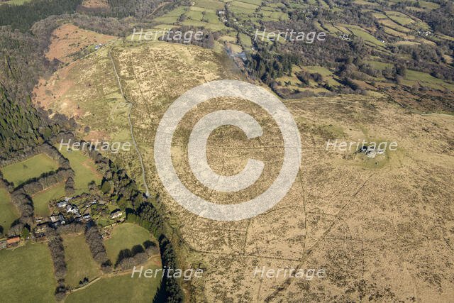 North Teign, a prehistoric coaxial field system on Dartmoor, Devon, 2025. Creator: Damian Grady.