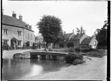 Lower Slaughter, Cotswold, Gloucestershire, 1928. Creator: Katherine Jean Macfee.