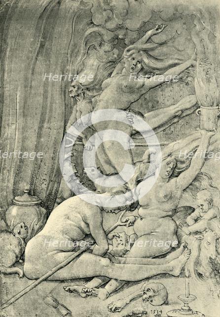 Witches, 1514, (1943).  Creator: Hans Baldung.