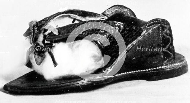 Patten (Overshoe), England, 1801/25. Creator: Unknown.