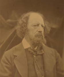 Alfred, Lord Tennyson, ca. 1865. Creator: Julia Margaret Cameron.