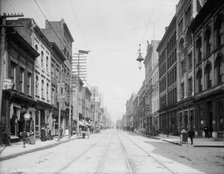 Gay Street, Knoxville, Tenn., between 1900 and 1910. Creator: Unknown.