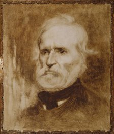 Portrait of Auguste Blanqui (1805-1881), politician, c1880. Creator: Eugene Carriere.