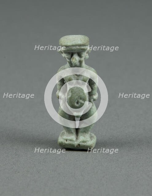 Amulet of Pataikos, Egypt, Third Intermediate Period, Dynasty 21-25 (1070-656 BCE). Creator: Unknown.