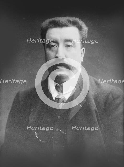 Portrait of the conductor and composer Camille Chevillard (1859-1923). Creator: Anonymous.