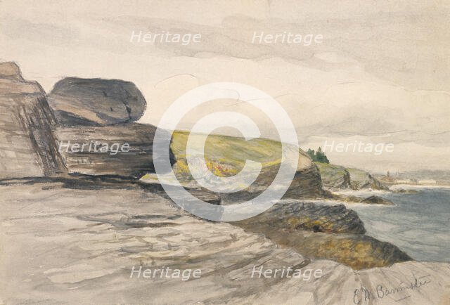 Newport Scene, ca. 1880-1889. Creator: Edward Mitchell Bannister.